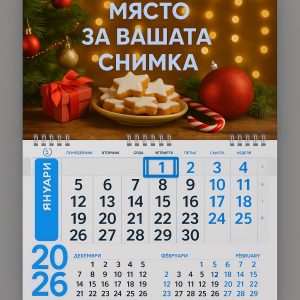 Alternative view of Календар А 4 - Формат (20 х 30 )